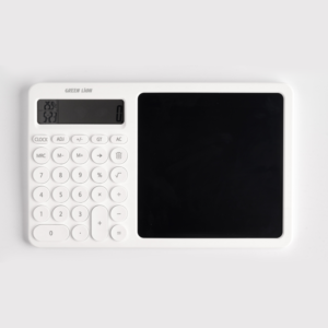 Green Lion CalcWrite Pro Calculator-Writing Pad Combo - White
