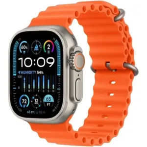 Green Lion Felex Silicone Watch Band 42/44/45/49MM - Orange
