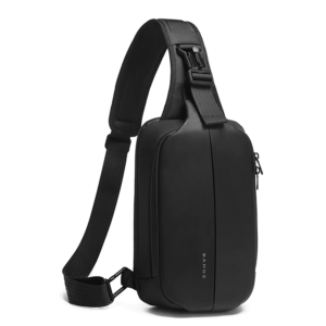Bange Wolux Multi Compartment Water-Resistant Sling Bag - Black