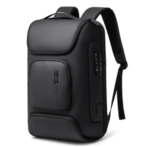 Bange laptop business travel backpack 15.6inch with USB charger - Black