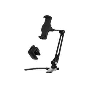 Powerology Solid Alloy Aluminum 360° Rotatable Suction Phone Holder - Black