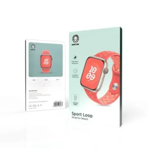 Green Lion Sport Loop Silicone Strap 42/44/45/49MM - Magic Ember