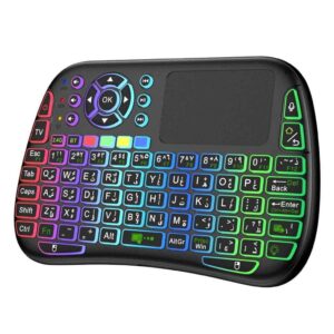 Porodo Mini Wireless Keyboard Touch Combo - Black