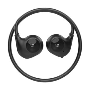 Porodo Soundtec Air Conduction TWS Neck Band with Intelligent Touch Control -BK