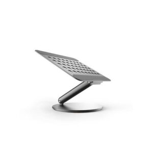 Powerology Rotatable Aluminum Desktop Stand for Laptop 16" - Dark Grey