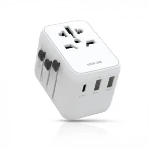 Green Lion 20W Universal Travel Adapter - White