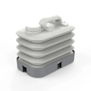 Green Lion Foldable Water Tank 10L - White