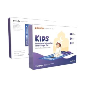Porodo  Kids Educational Interactive Smart Prayer Mat 110 x 70cm - Blue