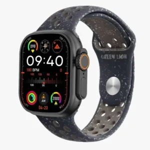 Green Lion Ultra Active Smart Watch -  Midnight Sky Nike Sport+ Nylon Black