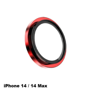 Green Camera Lens HD Plus for iPhone 14 / 14 Max- Red