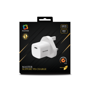 MASTER PD 20W MINI CHARGER - WHITE