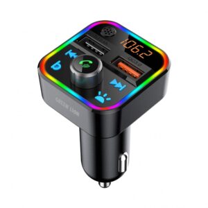 Green Lion Car FM Transmitter Kit 30W - Black