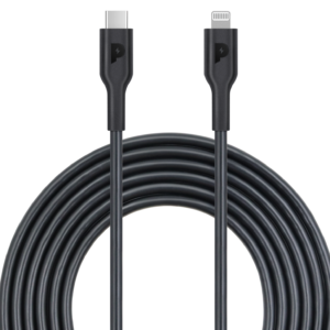 Powerology Type-C to Lightning Cable 2M PD 60W - Black