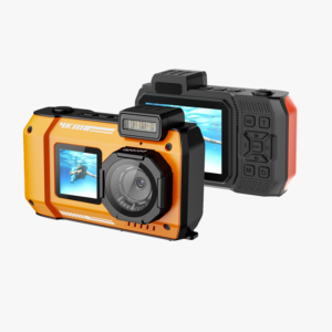 Porodo 48MP Full HD 1080 IP68 Digital Camera 10X digital Zoom - Orange