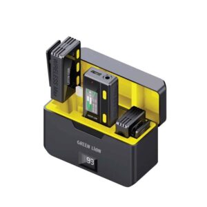 Green Lion Wireless Microphone - With Remote Control Lightning - Black