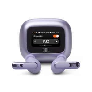 JBL Tune Beam 3 True Wireless In-Ear Earbuds with display & mic - Purple