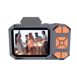 Porodo 48MP Full HD 1080 Digital Camera 18X digital Zoom - Orange