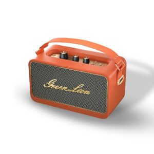 Green Lion Classic Stereo Speaker - Orange