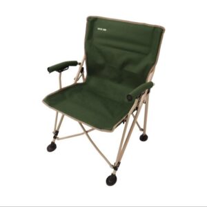Green Lion Outdoor Camping Chair with Carrying Bag - Dark Green