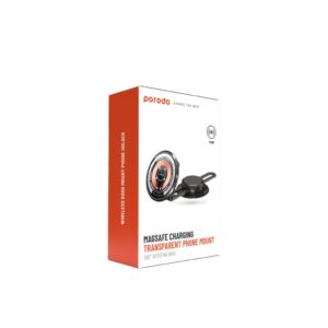 Porodo Magnetic Wirless Fast Charging Mount with Double Folding and  360 Rotation - B