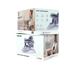 Green Lion Neck Traction Device - Gray