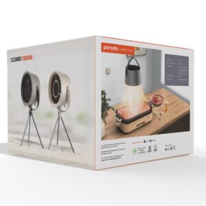 Porodo Lifestyle Portable Mini Smoke Exhaust with Filter - Beige