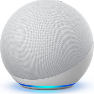 Amazon Echo 4th Gen Spherical design with rich sound, smart home hub and Alexa  -CHALK