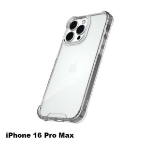 Green Lion Anti-Shock Case for iPhone 16 Pro Max - Clear