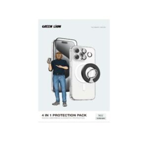 Green Lion 4 In 1 Protection Pack iPhone 16 Pro Max  - Clear