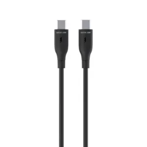 Green Lion USB-C TO USB-C   PVC Cable 1M - Black