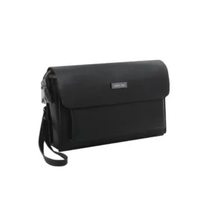 Green Lion  Mara Clutch Bag - Black