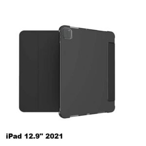 Green Lion Corbet Leather Folio Case for iPad 12.9" 2021 - Black
