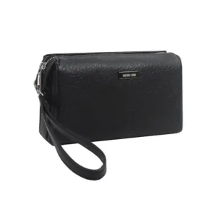 Green Lion Marly Clutch Bag - Black
