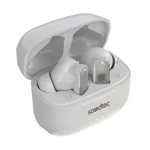 Porodo Soundtec ANC & ENC TWS Earphone with Transparent Earbuds - Black