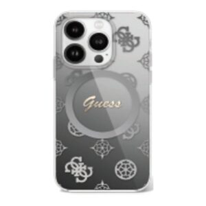 Guess Magsafe IML Gradient Hard Case With Peony Pattern For iPhone 16 Pro Max - B