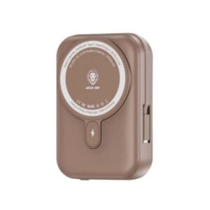 Green Lion Monaco MagSafe Power Bank 20000mAh with Type-C Cable - Desert Titanium