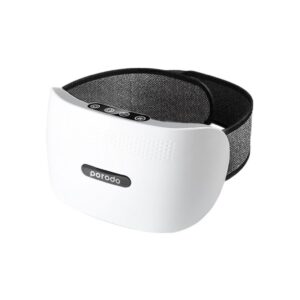 Porodo Lifestyle Natural Bian Stone HandFree Abdominal Massager with Red Hot Compress