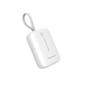 Powerology PD20W 10000mAh Power Bank Type-C Port and USB-A Port - White