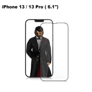 Green 3D Scratch Free Round Edge Glass Screen Protector for iPhone 13 / 13 Pro ( 6.1")-Clear