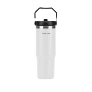 Green Lion Vacuum Tumbler 900ml - White