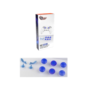 Porodo Gaming PS5 Edge Controller 8 in 1 Thumb Stick Caps + Back Buttons Combo -