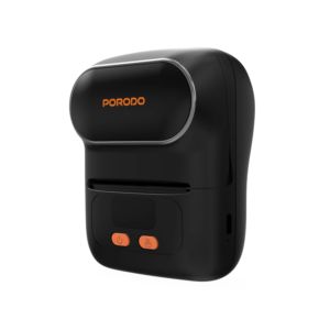 Porodo Lifestyle 58mm Label Printer with Buletooth - Black