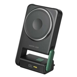 Green Lion Rotex Magsafe 10000mAh Power Bank - Gray + Green