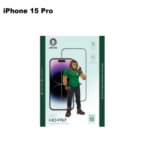 Green Lion 3D HD-PET Screen Protector for iPhone 15 Pro - Clear