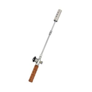 Green Lion Flame Torch Camping Gas Lighter - Silver