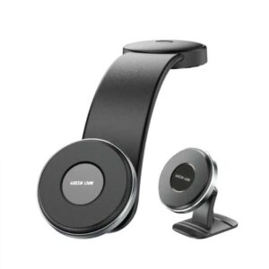 Green Lion 2 in1 Magflex Car Phone Holder - Black