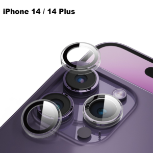 Green Lion Camera Lens 9H Hardness for iPhone 14 / 14 Plus - Clear