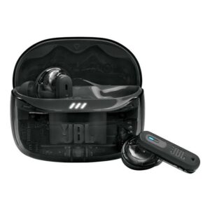 JBL Tune Beam 2 True Wireless Noise Cancelling Earbuds - Ghost Black