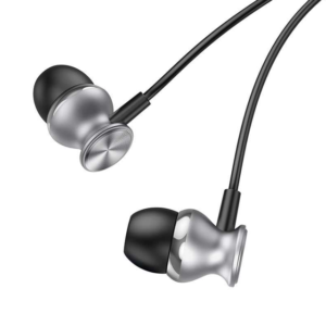 Green Lion Metal Earphones 3.5MM - Black