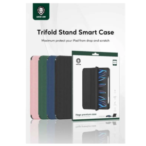 Green Lion Hogo Premium Case with Pencil Holder for iPad 9 10.2" -Black